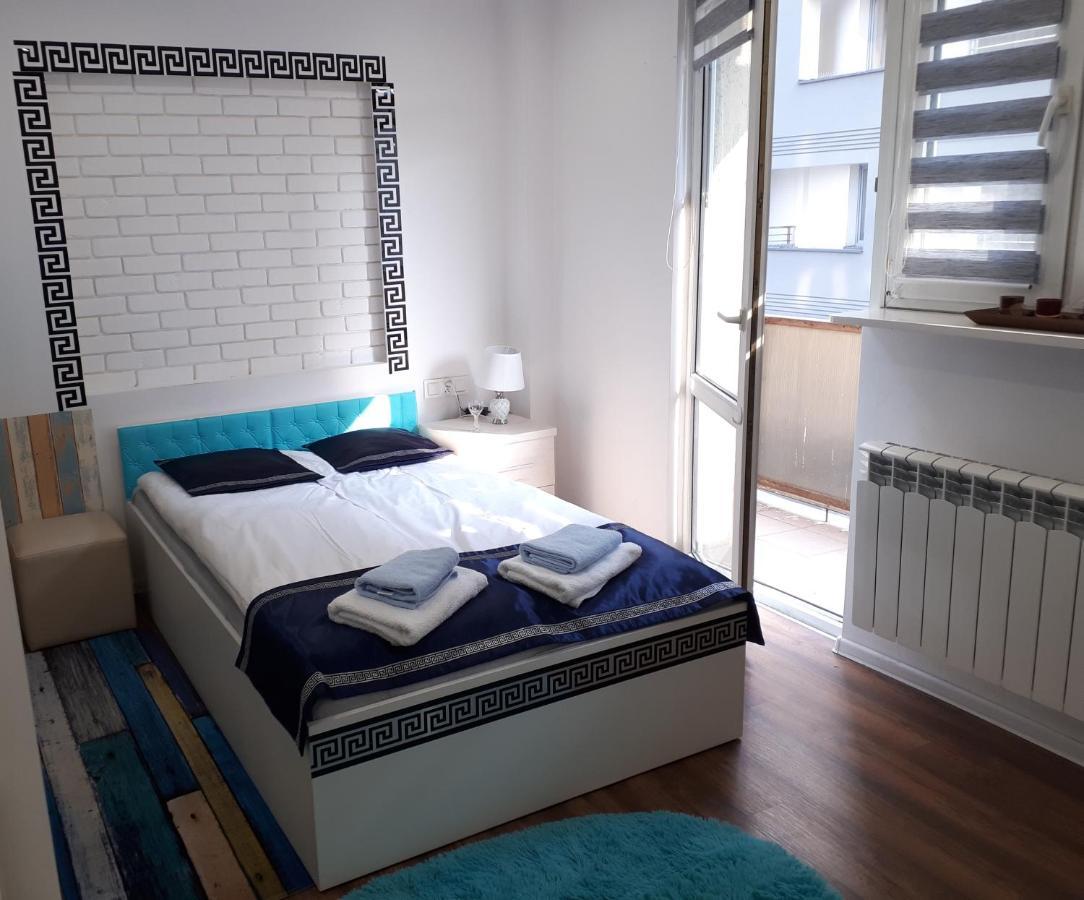 Apartamenty Centrum Mala Dwojeczka Blekitna Panoramiczna Balkonem Promenada 키엘체 외부 사진